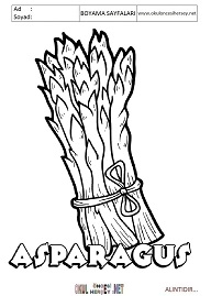 ingilizce boyama sayfaları